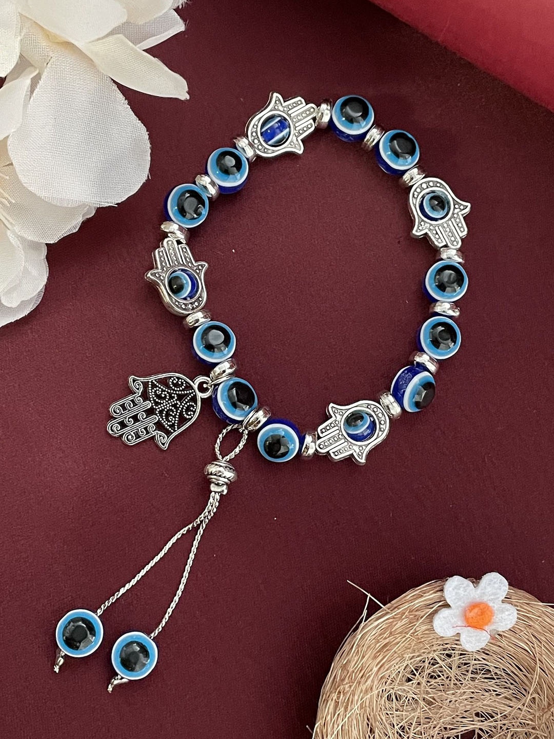 

Digital Dress Room Wraparound Rakhi, Blue