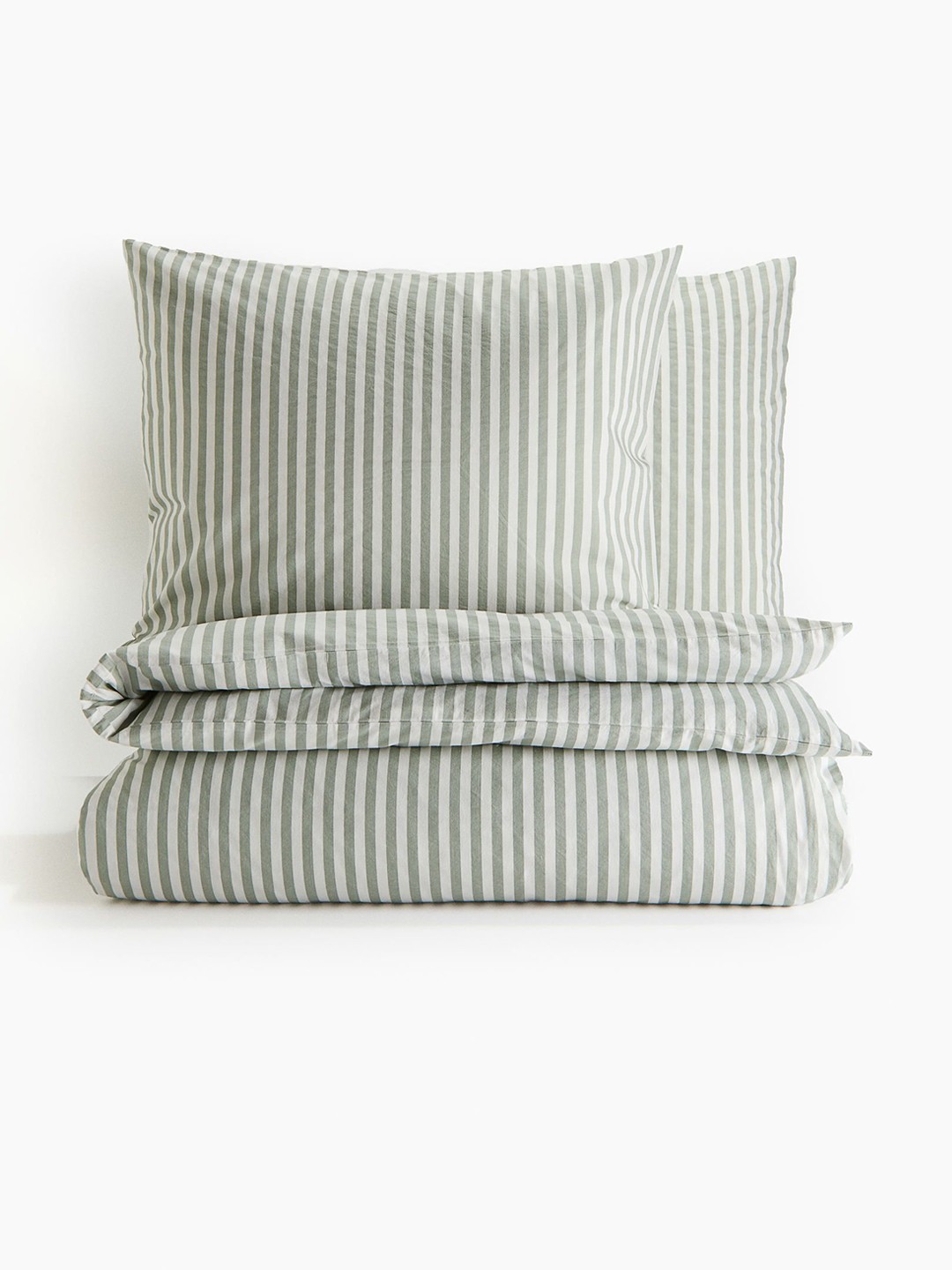 

H&M Green Cotton King Duvet Cover