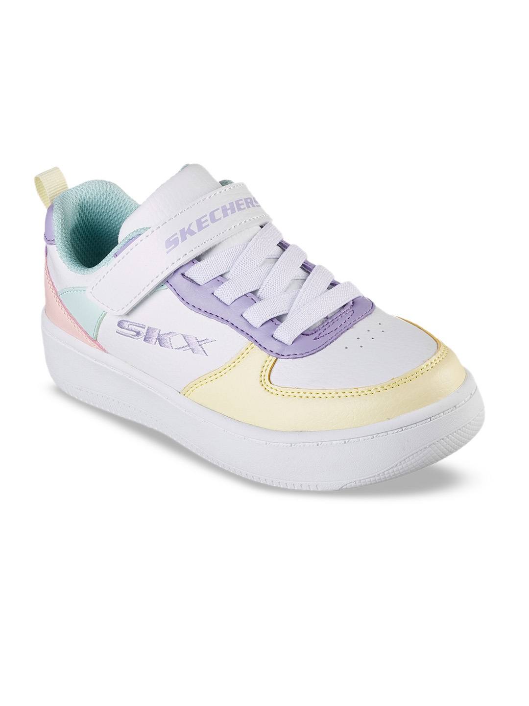 

Skechers Girls Sport Court 92 Casual Shoes, White
