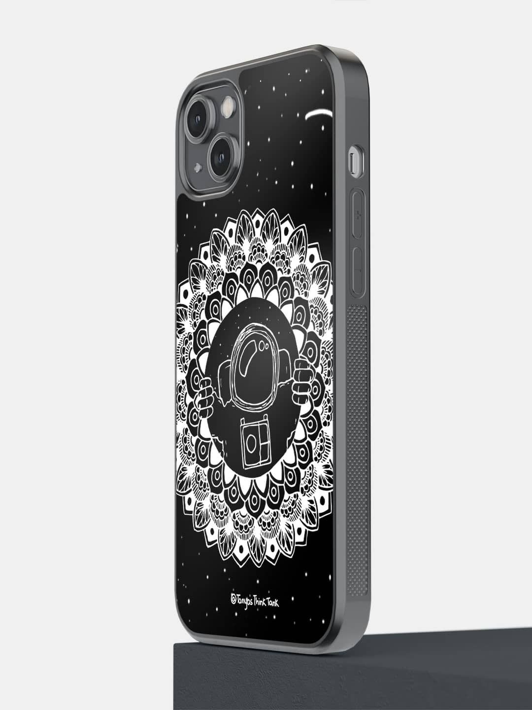 

macmerise Floral Printed iPhone 14 Plus Back Case Mobile Accessories, Black