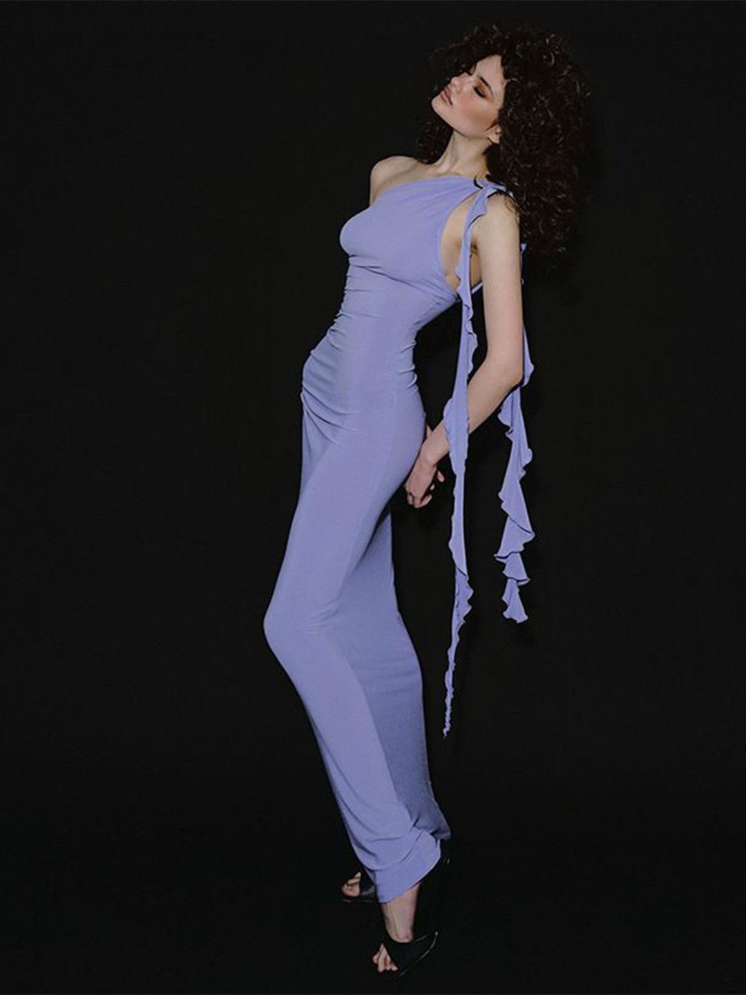 

MIAKEE Women Sleeveless Bodycon Maxi Dress, Purple