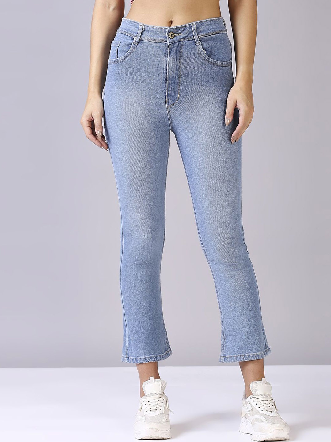 

Blum Denim Women Skinny Fit High-Rise Stretchable Jeans, Blue