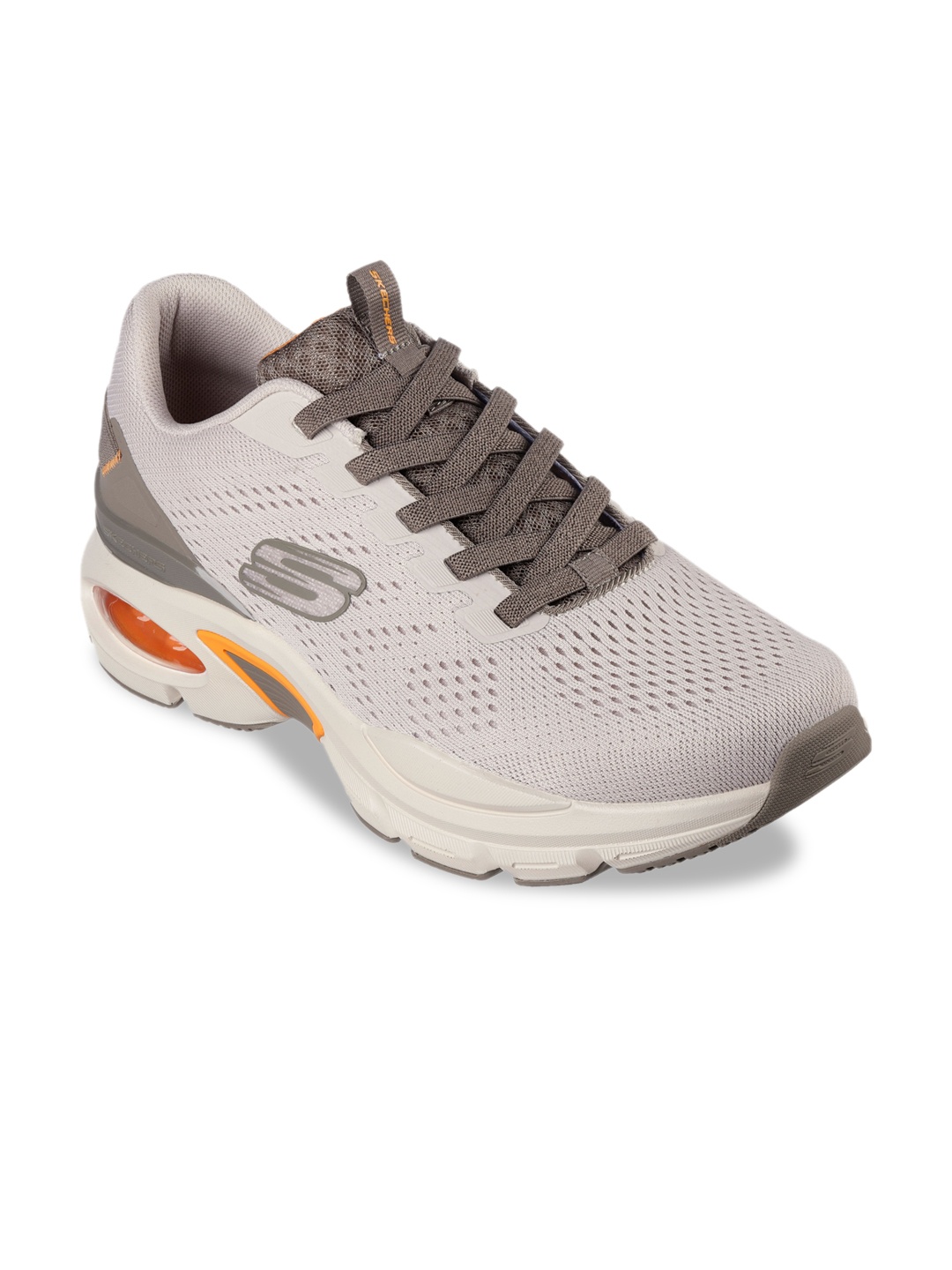 

Skechers Mens SKECH-AIR VENTURA Casual Lace-Ups Sneakers, Taupe