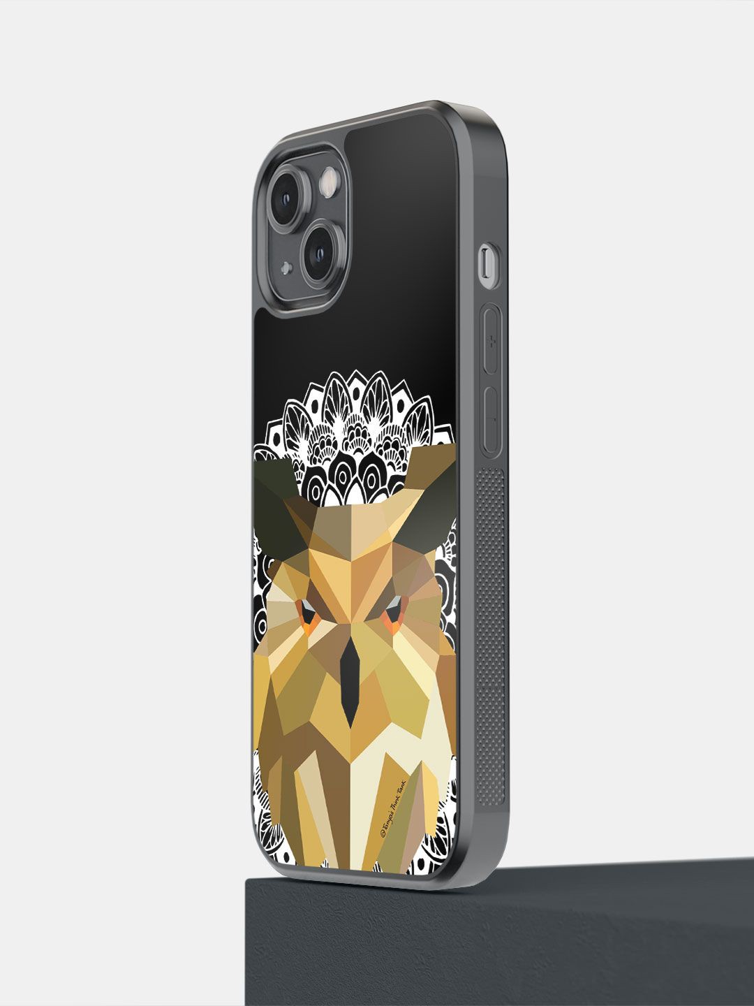 

macmerise Quirky Printed Impact Resistant iPhone 14 Back Case Mobile Accessories, Black
