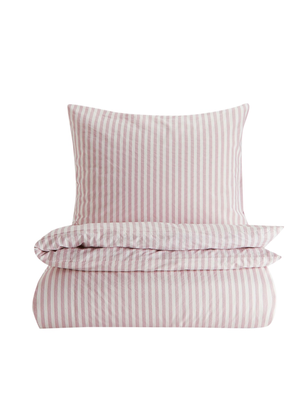 

H&M Pink Cotton Single Duvet Cover