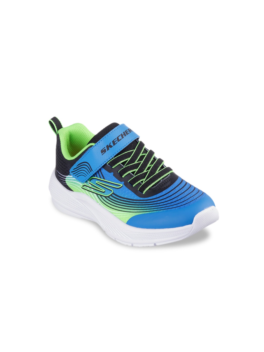 

Skechers MICROSPEC ADVANCE Boys Lightweight Casual Sneakers, Blue