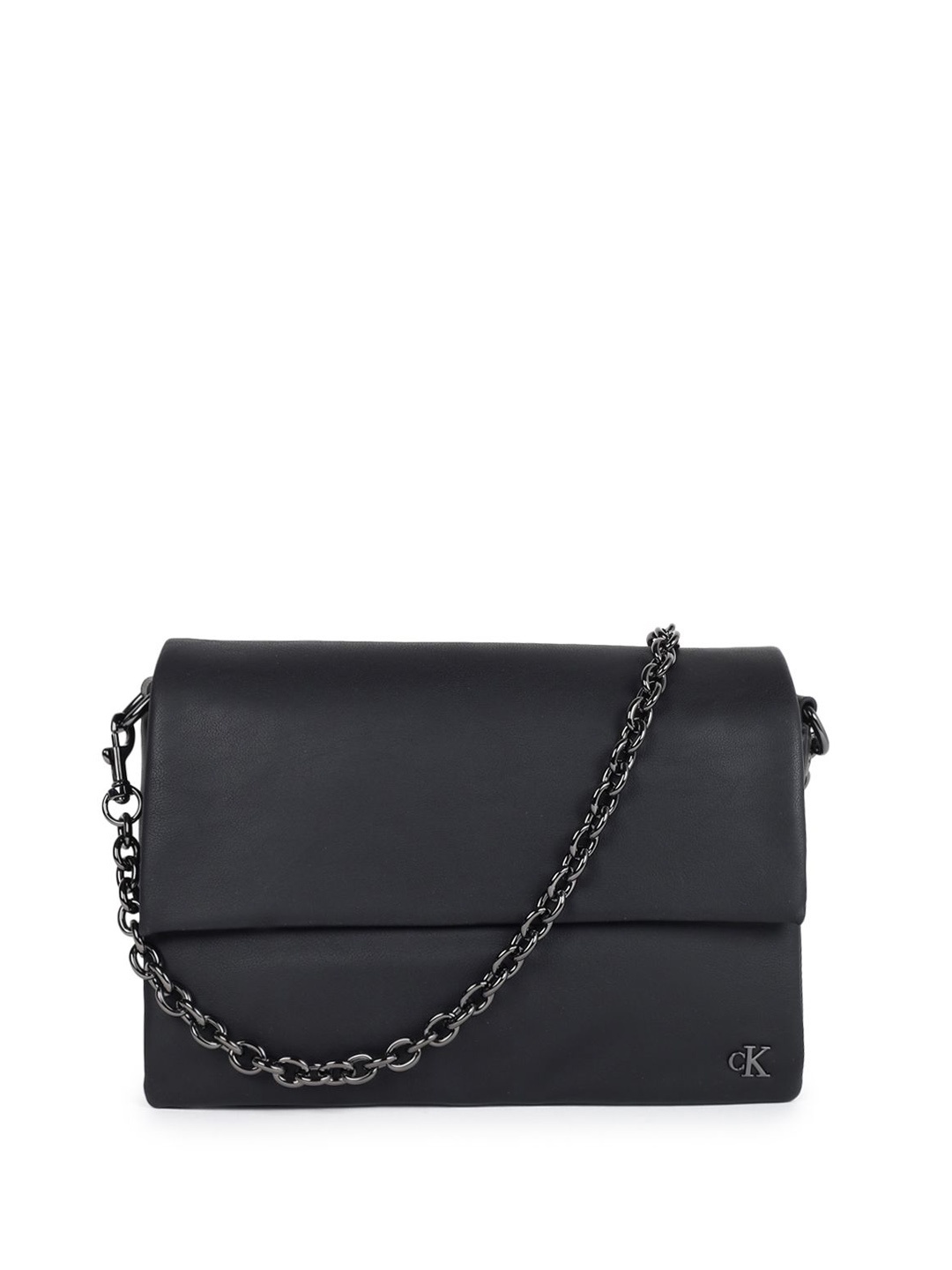 

Calvin Klein Women Structured Sling Bag, Black