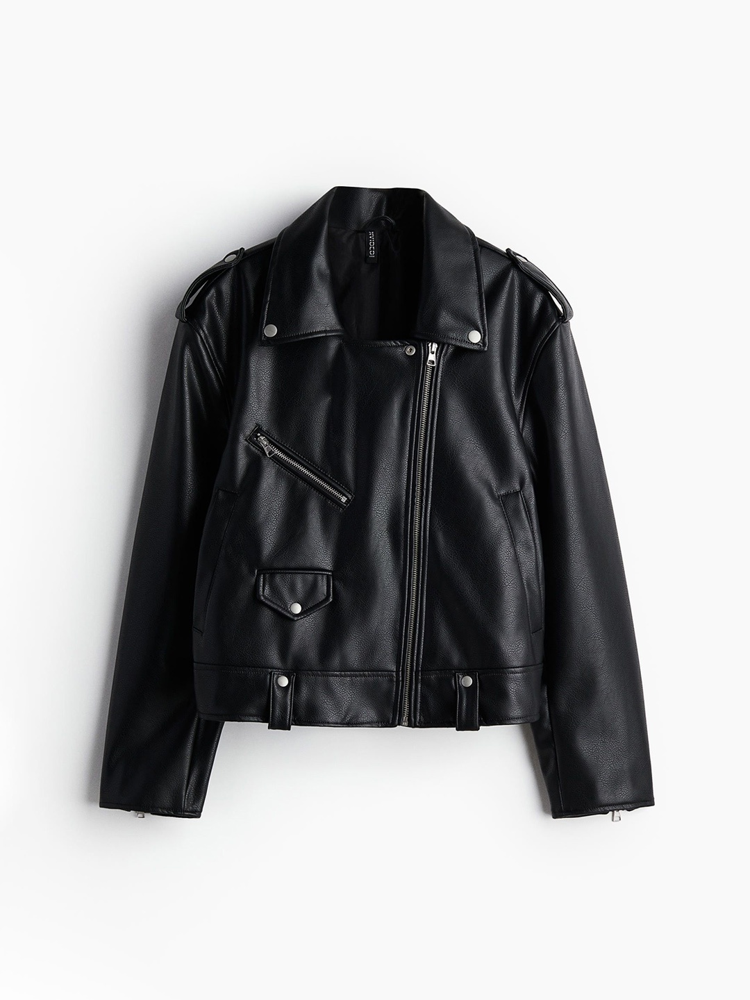 

H&M Biker Jackets, Black