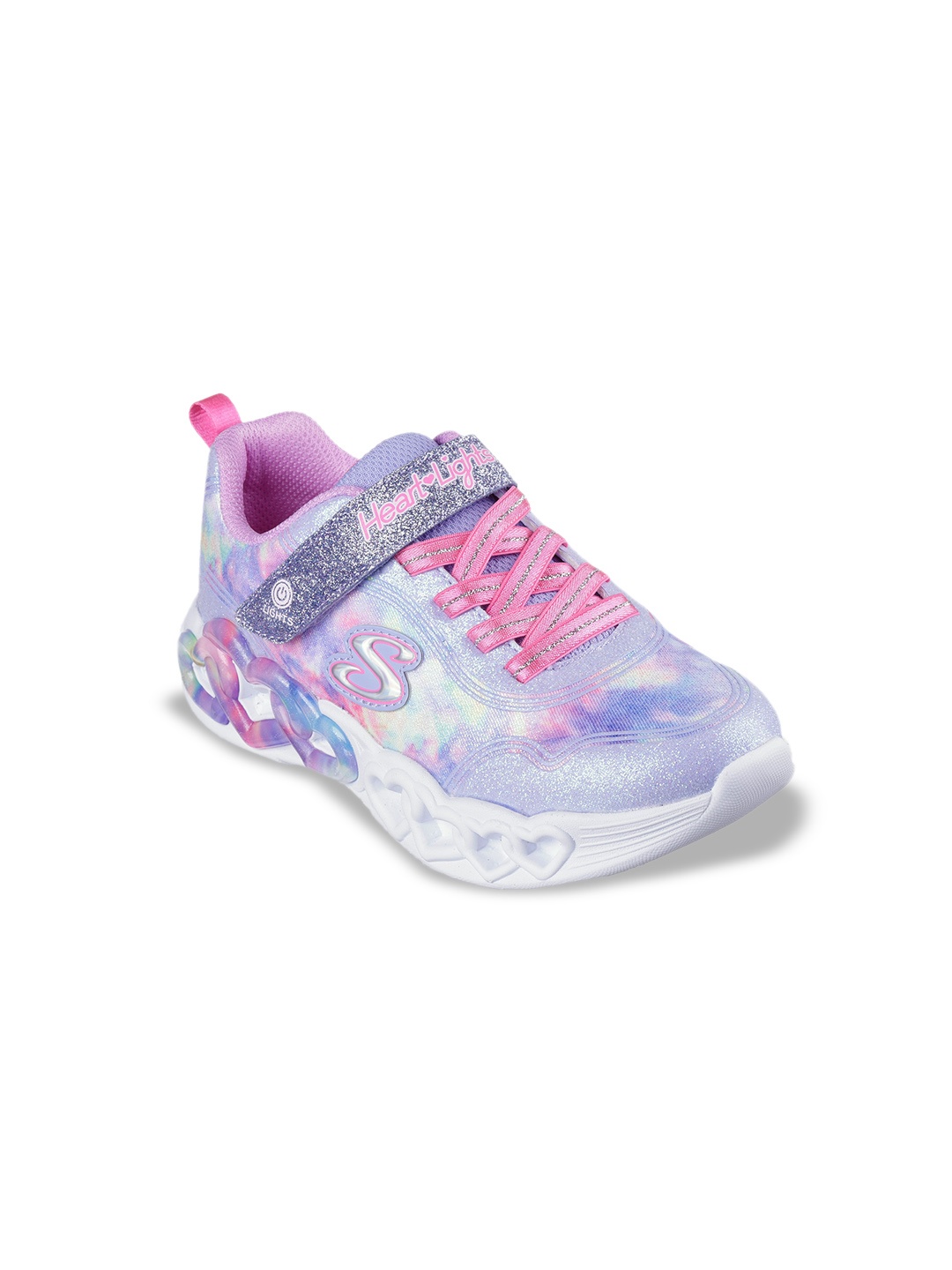 

Skechers INFINITE HEART LIGHTS - COLOR Girls Casual Sneakers, Lavender