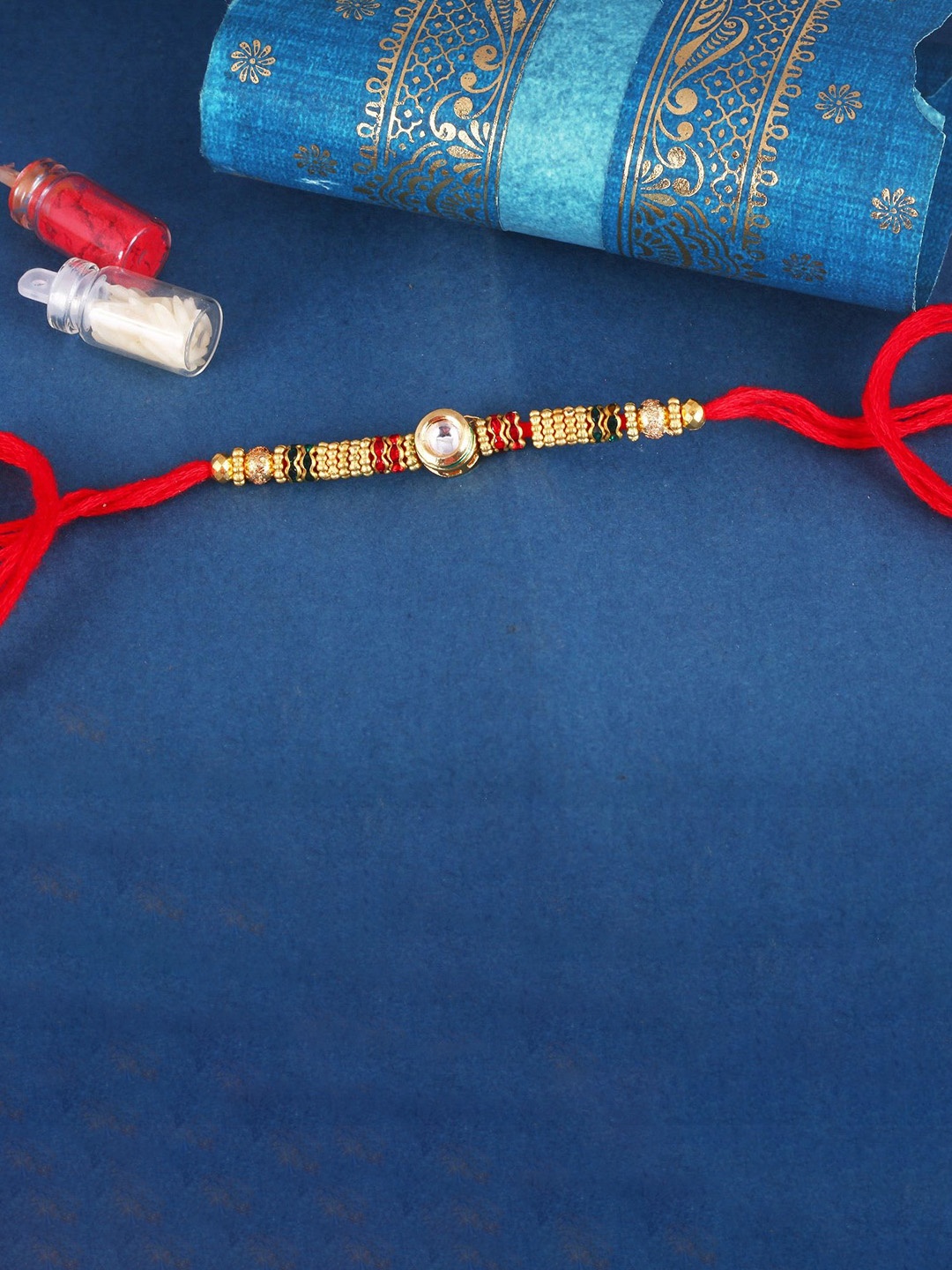 

Vighnaharta Thread Rakhi, Red