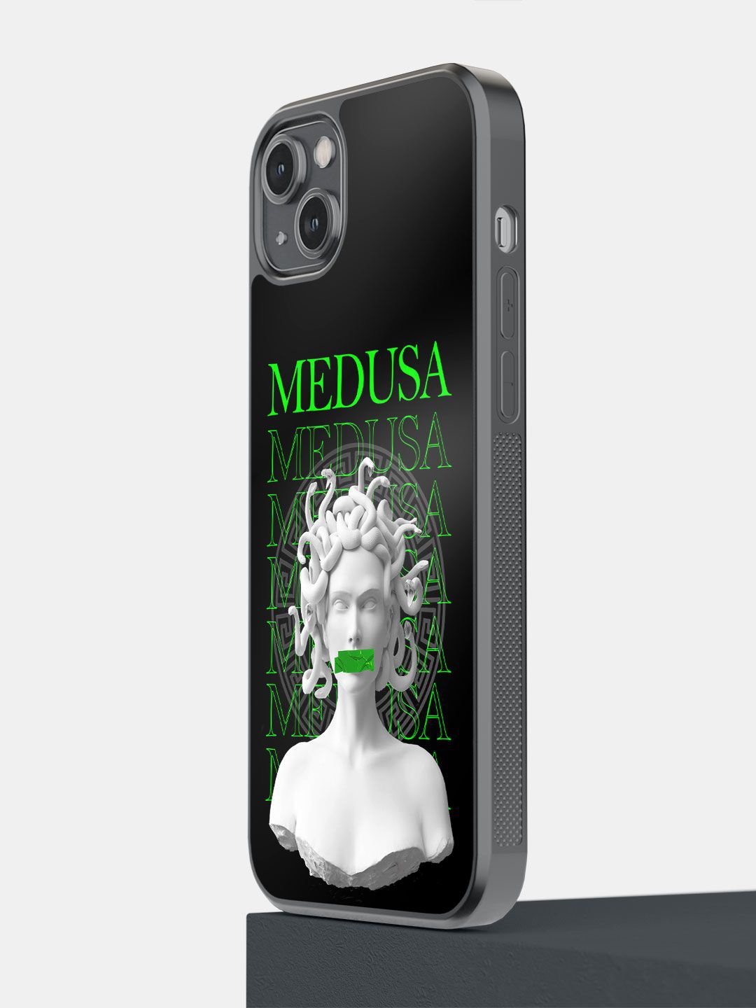 

macmerise Typography Printed iPhone 14 Plus Back Case Mobile Accessories, White