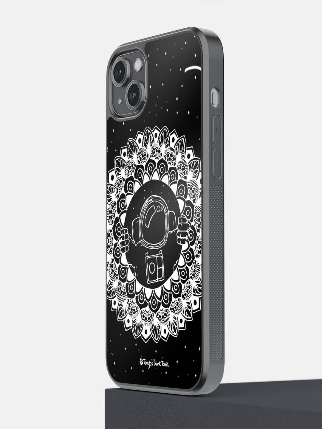 

macmerise Floral Printed iPhone 14 Plus Back Case Mobile Accessories, Black
