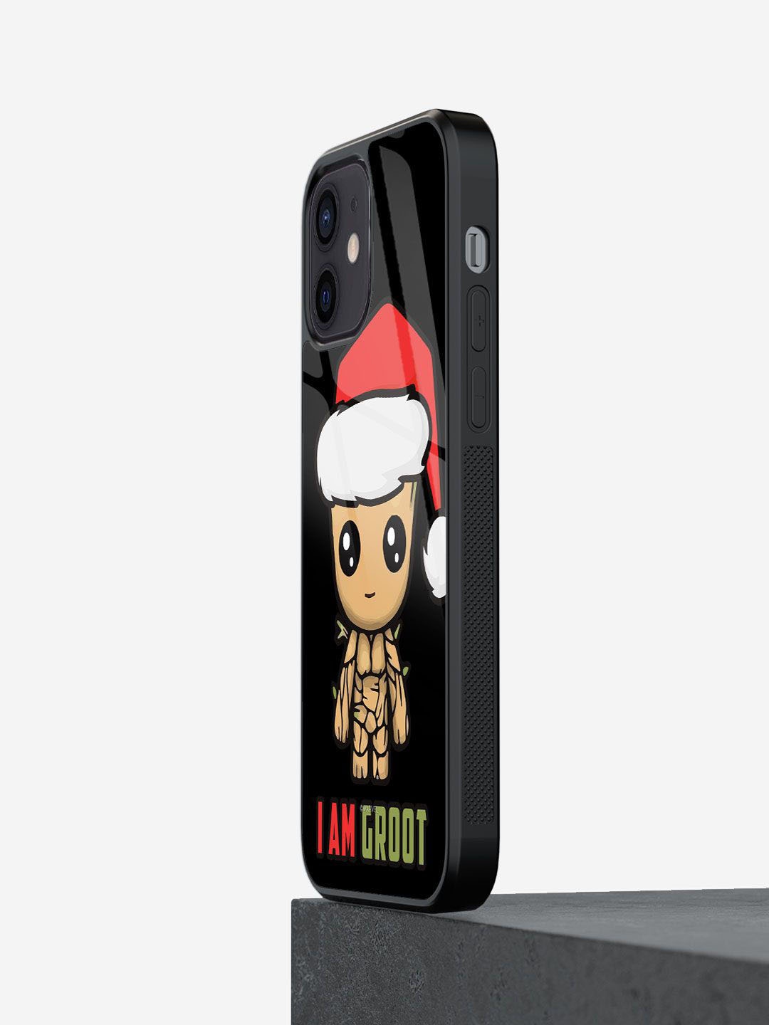 

macmerise Cartoon Characters Printed iPhone 12 Mini Back Case Mobile Accessories, Black