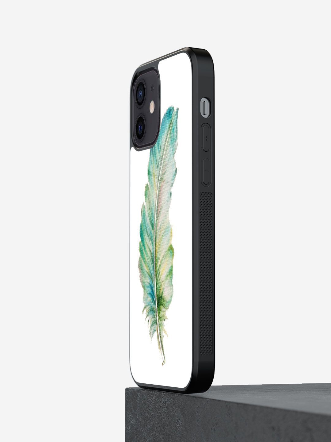 

macmerise Abstract Printed iPhone 12 Back Case Mobile Accessories, White
