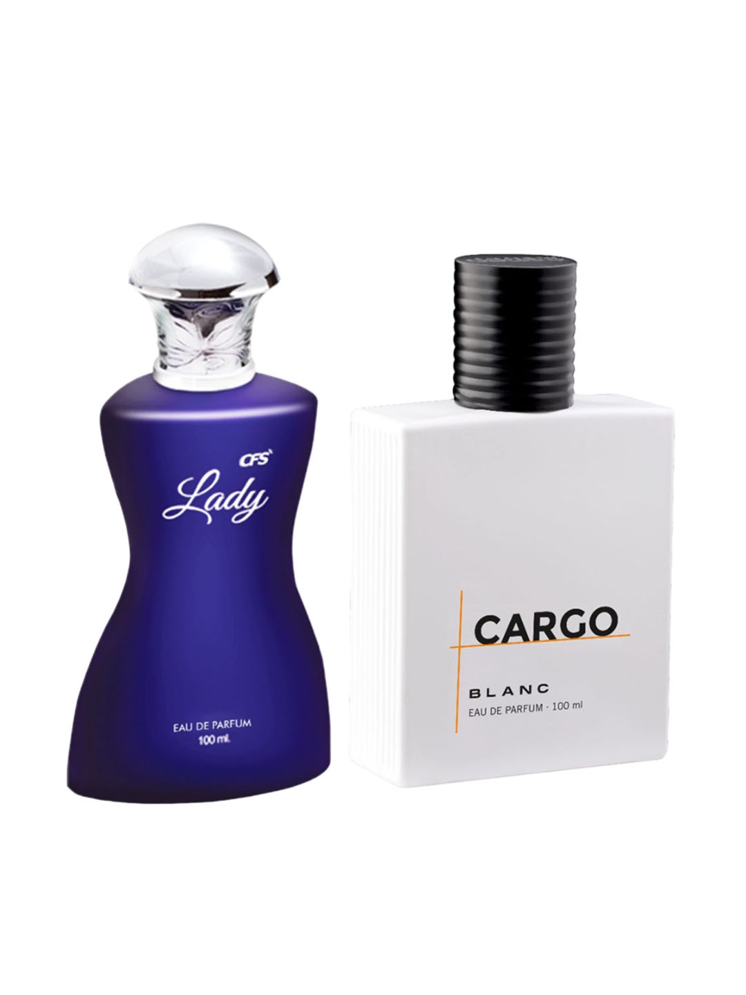 

CFS Set of Cargo Blanc & Lady Blue Long Lasting Eau De Parfum - 100 ml each