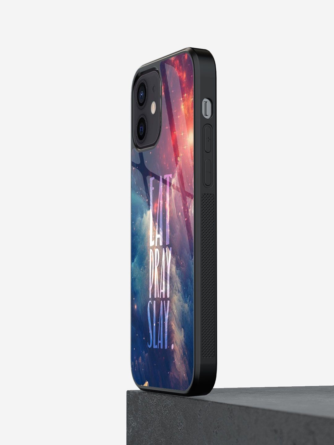 

macmerise Typography Printed iPhone 12 Mini Back Case Mobile Accessories, White