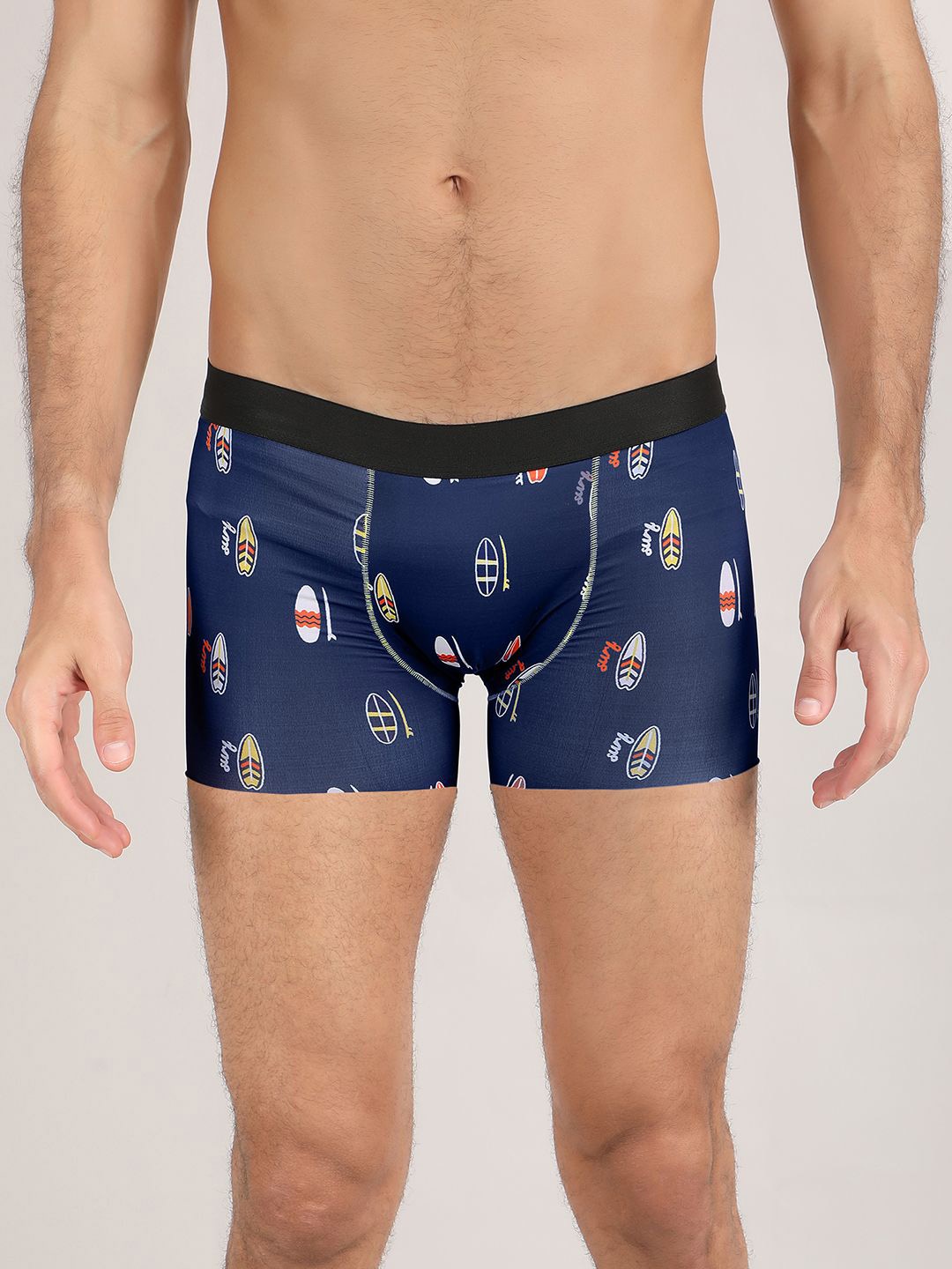 

FiveFlag Men Printed Mid Rise Trunks-MENS_TRUNK_1013_S_J1, Blue