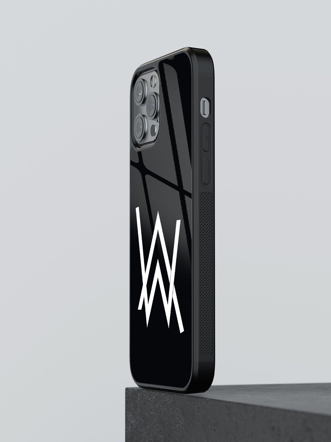 

macmerise Superhero Printed iPhone 12 Pro Max Back Case Mobile Accessories, Black