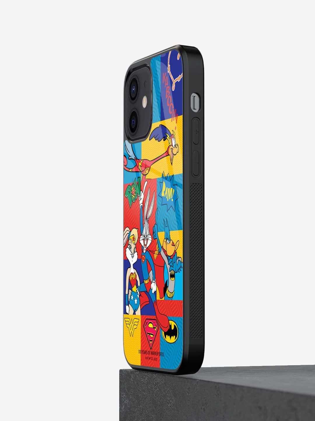 

macmerise Cartoon Characters Printed iPhone 12 Mini Back Case Mobile Accessories, Yellow