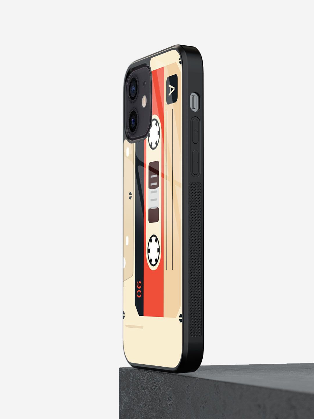 

macmerise Quirky Printed iPhone 12 Mini Back Case Mobile Accessories, Black