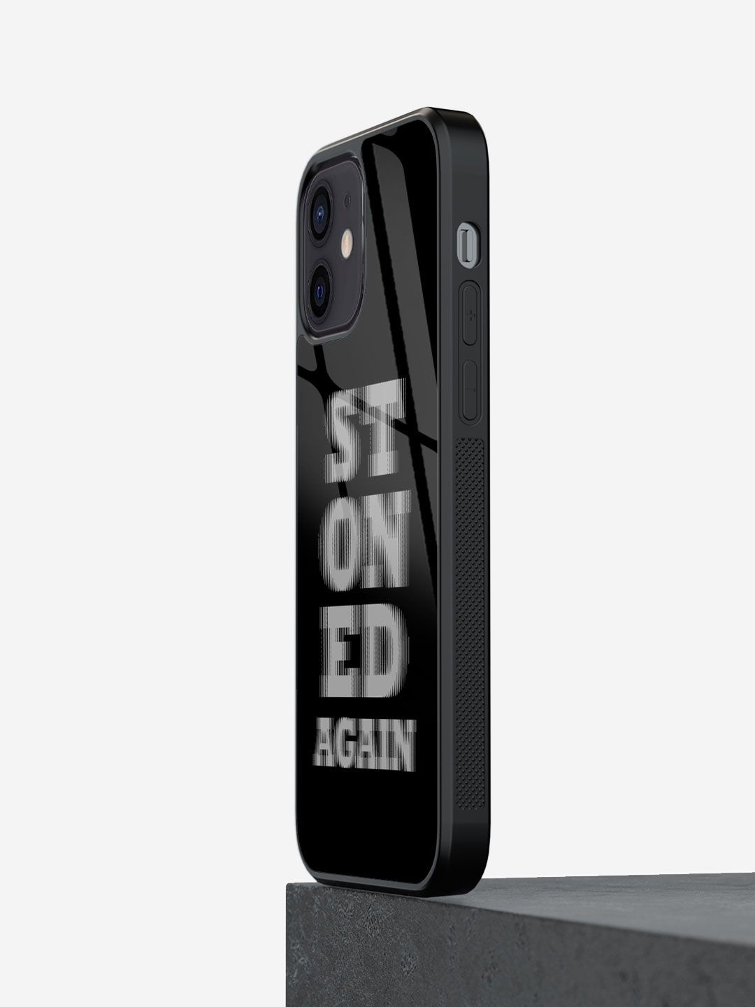 

macmerise Conversational Printed iPhone 12 Mini Back Case Mobile Accessories, Black