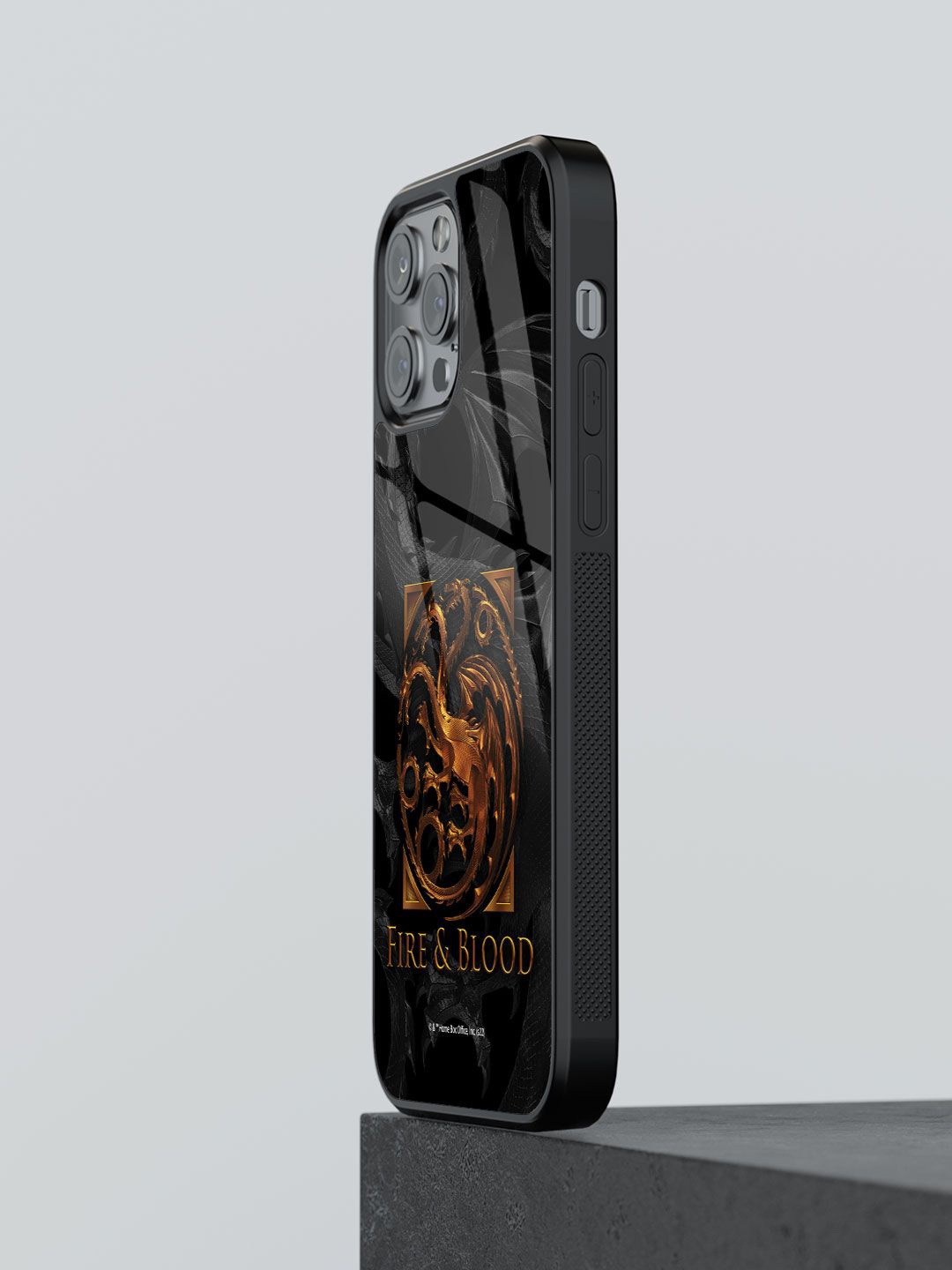 

macmerise Typography Printed iPhone 12 Pro Max Back Case Mobile Accessories, Gold