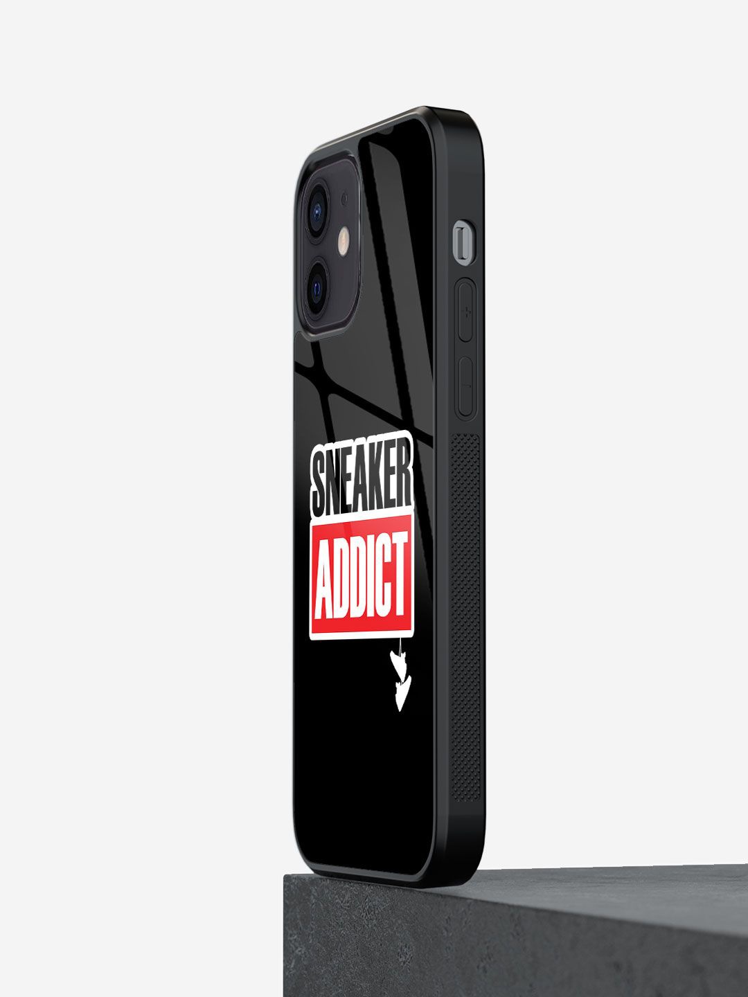 

macmerise Typography Printed iPhone 12 Mini Back Case Mobile Accessories, Black