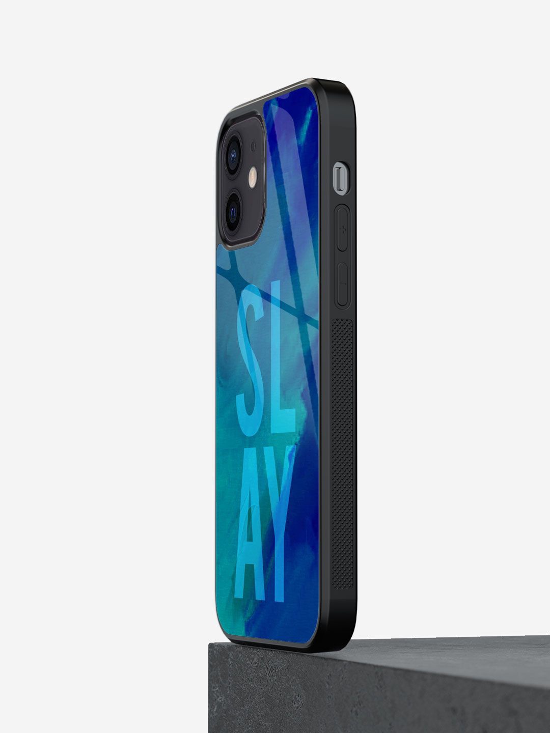 

macmerise Conversational Printed iPhone 12 Back Case Mobile Accessories, Blue