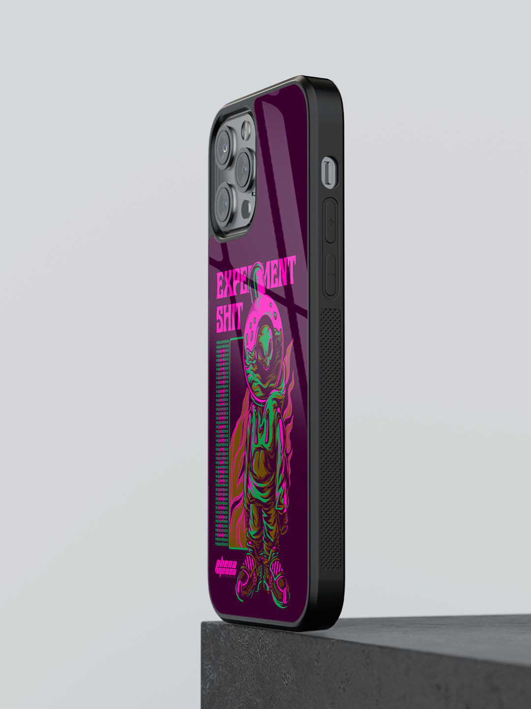 

macmerise Conversational Printed iPhone 12 Pro Back Case Mobile Accessories, Burgundy