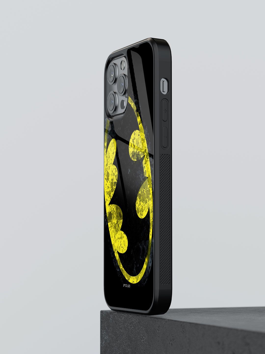 

macmerise Superhero Printed iPhone 12 Pro Back Case Mobile Accessories, Yellow