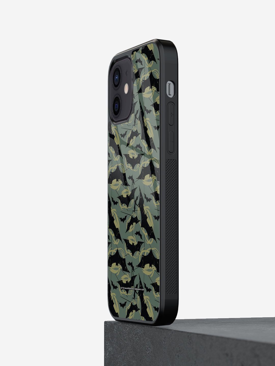 

macmerise Abstract Printed iPhone 12 Mini Back Case Mobile Accessories, Olive
