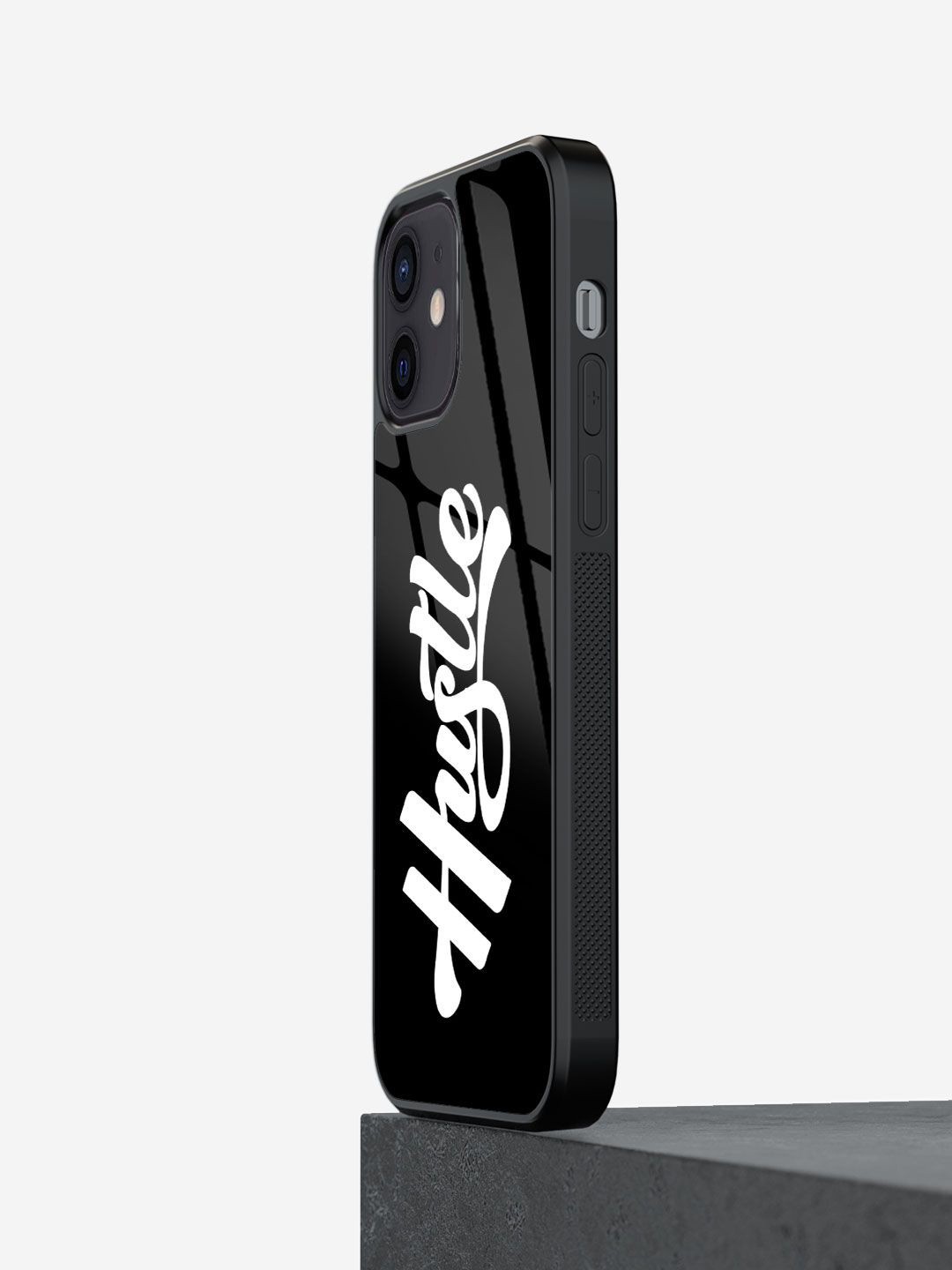 

macmerise Typography Printed iPhone 12 Mini Back Case Mobile Accessories, Black
