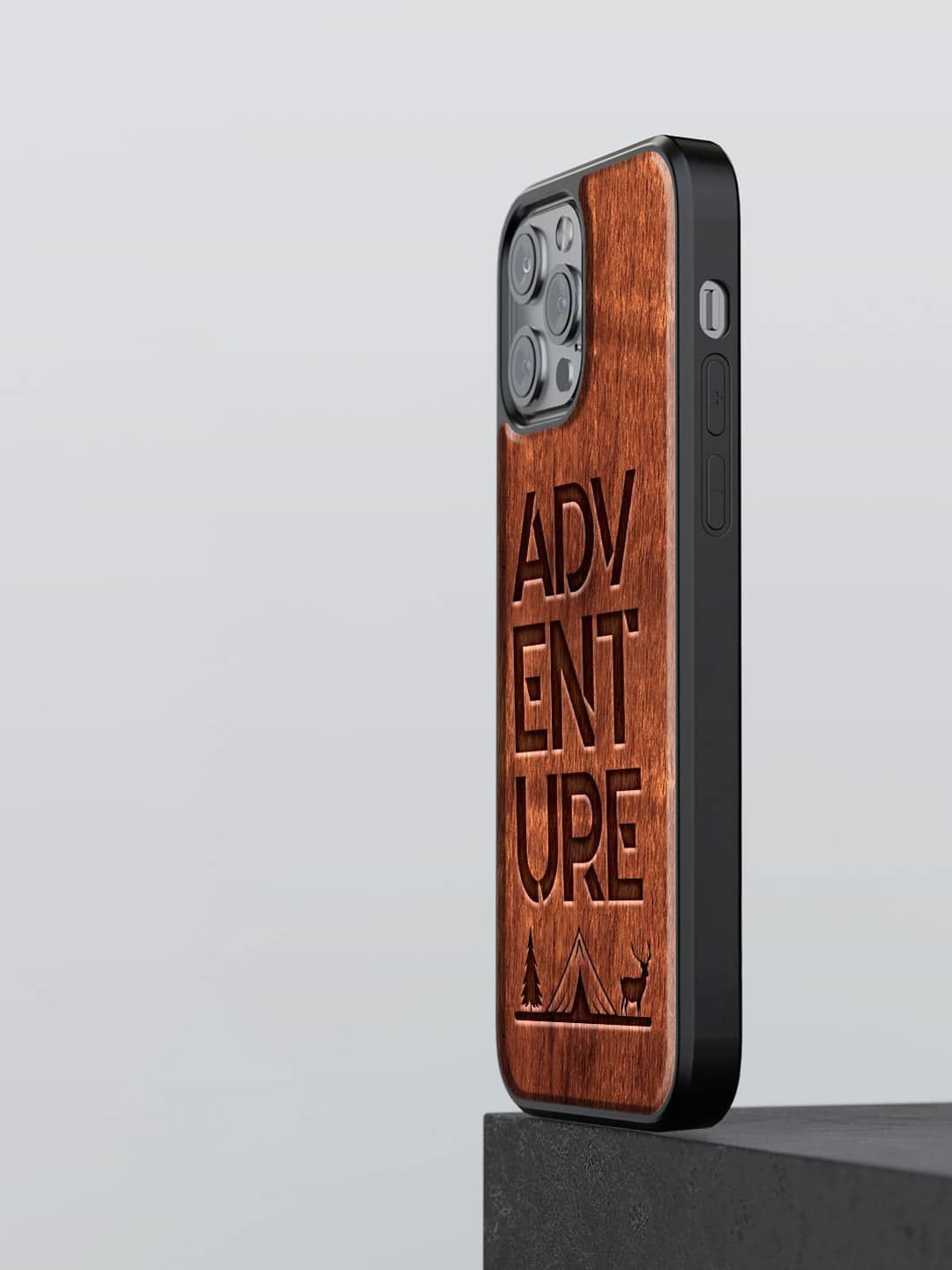 

macmerise Typography Printed iPhone 12 Pro Max Back Case Mobile Accessories, Bronze