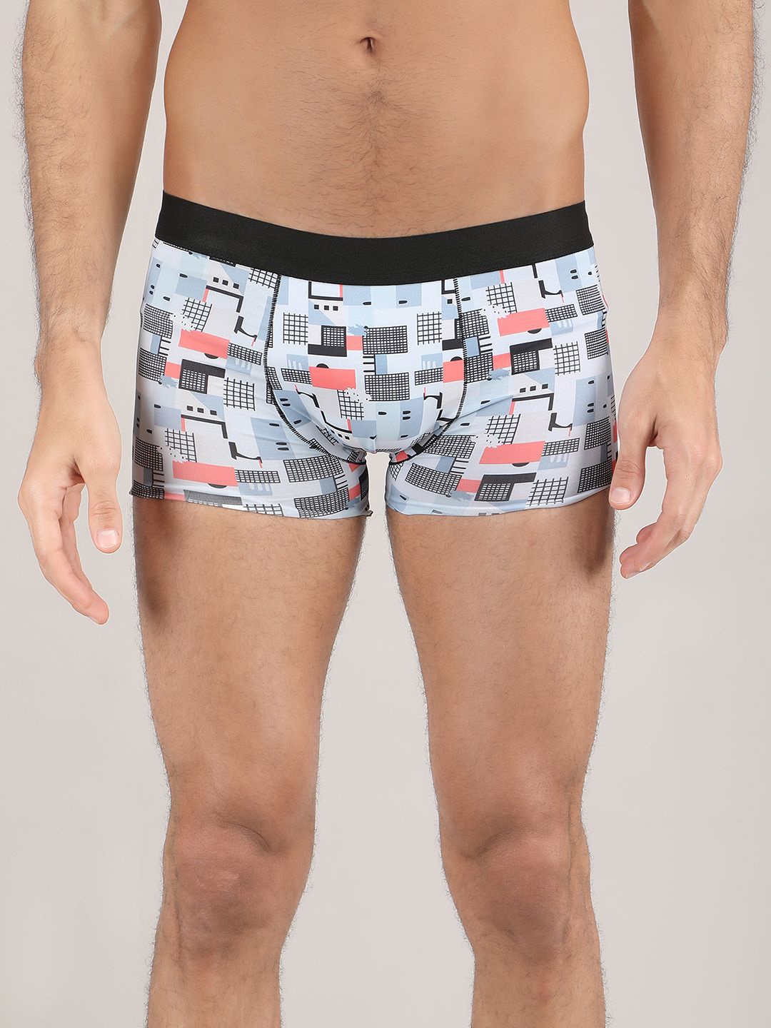 

FiveFlag Men Printed Breathability Trunk MENS_TRUNK_1012_S_J1, White