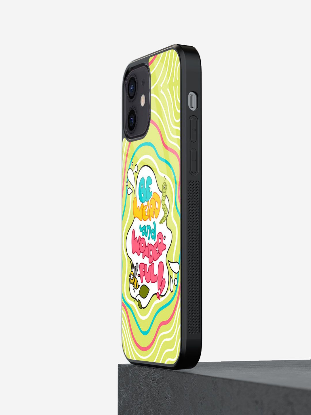 

macmerise Typography Printed iPhone 12 Mini Back Case Mobile Accessories, Green