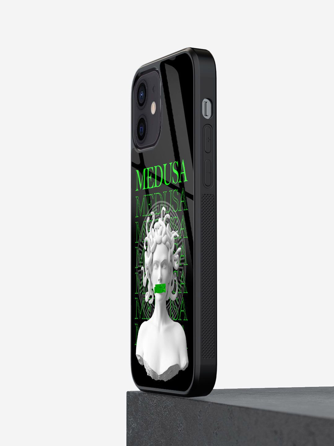

macmerise Conversational Printed iPhone 12 Mini Back Case Mobile Accessories, Black