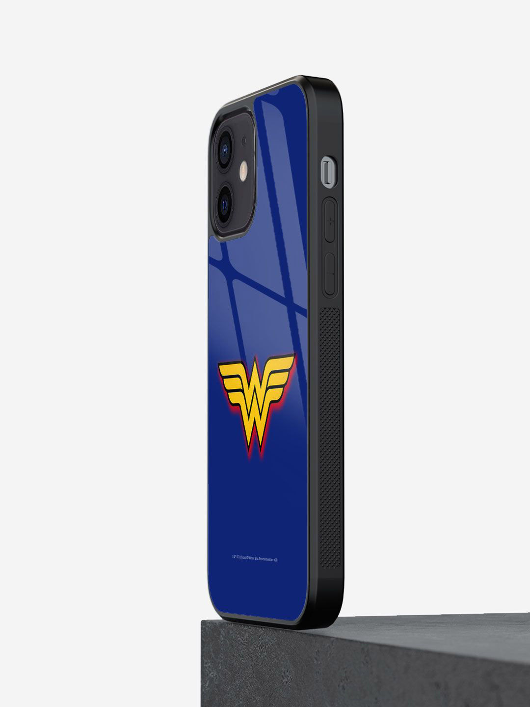 

macmerise Superhero Printed iPhone 12 Mini Back Case Mobile Accessories, Blue