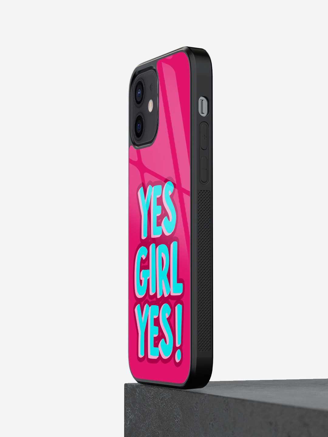 

macmerise Typography Printed iPhone 12 Mini Back Case Mobile Accessories, Pink