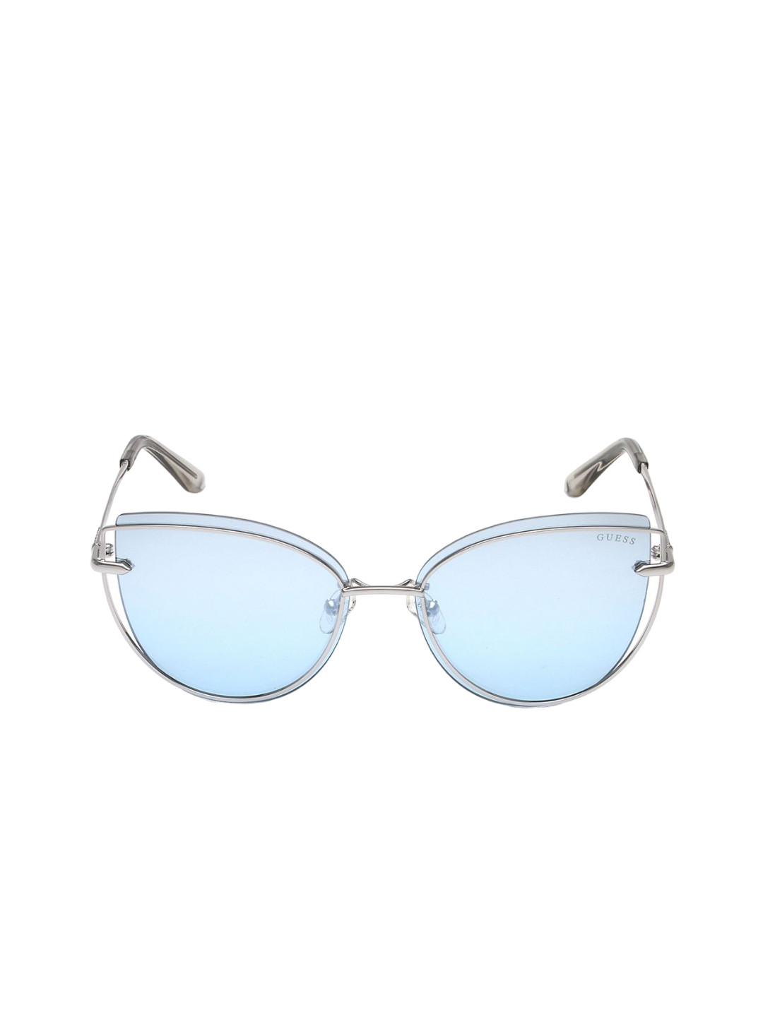 

GUESS Women Cateye Sunglasses with UV Protected Lens GUS76175910XSG, Blue