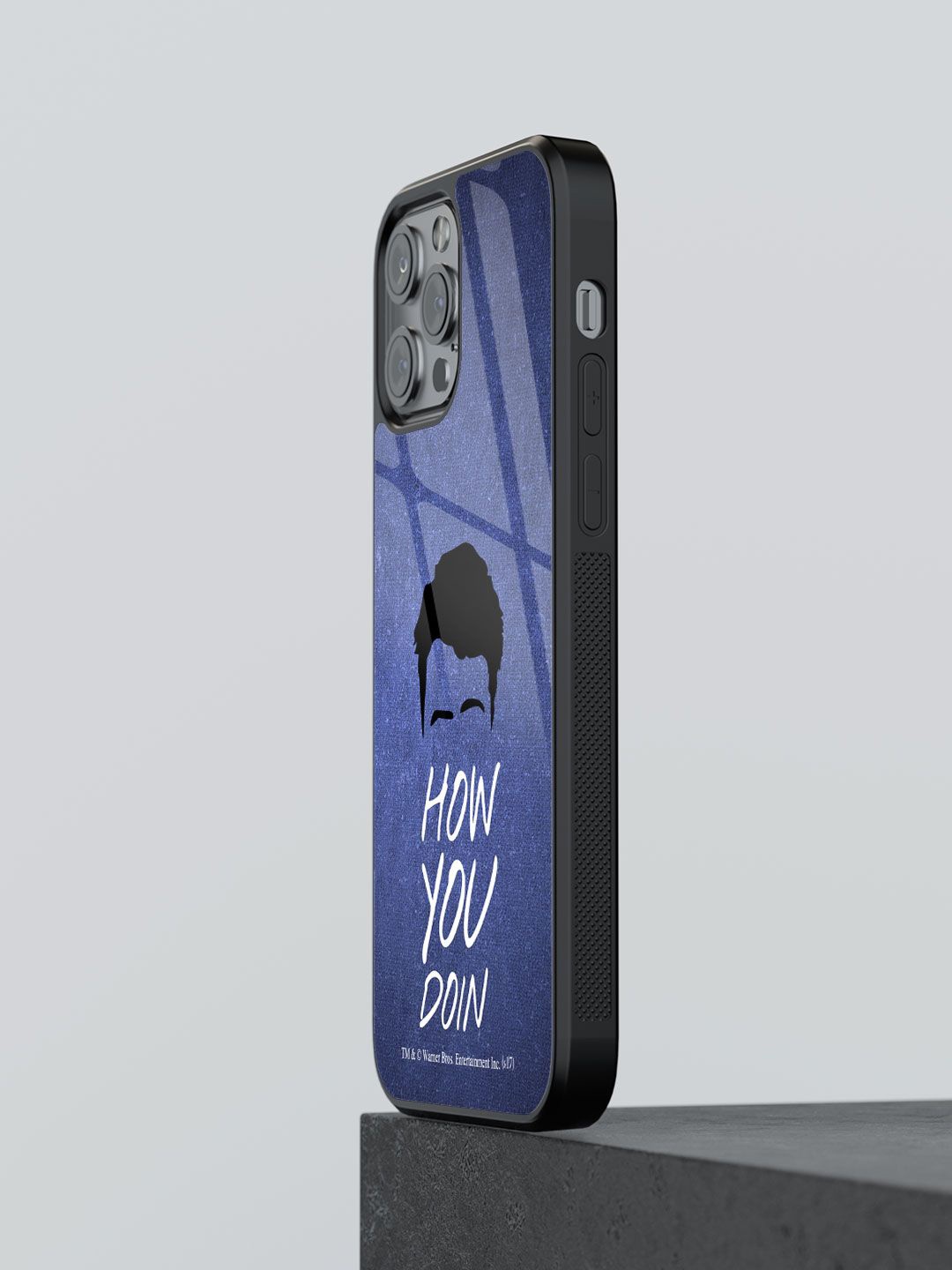 

macmerise Conversational Printed iPhone 12 Pro Back Case Mobile Accessories, Blue