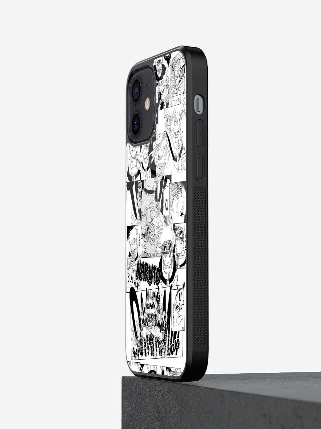 

macmerise Cartoon Characters Printed iPhone 12 Back Case Mobile Accessories, White