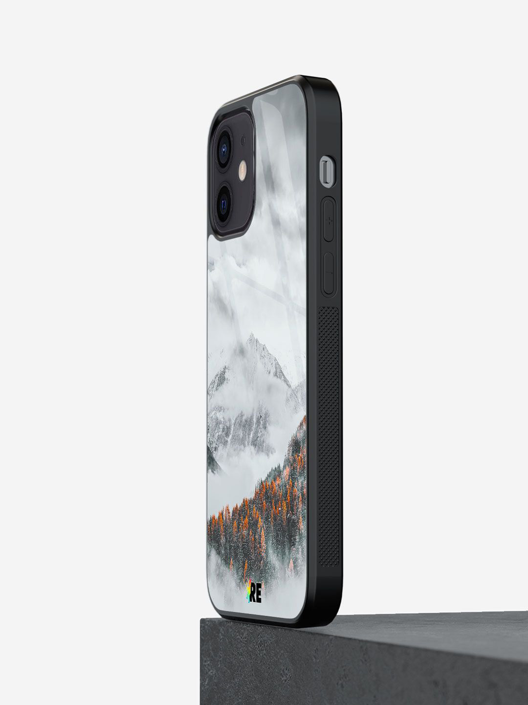 

macmerise Tropical Printed iPhone 12 Mini Back Case Mobile Accessories, White