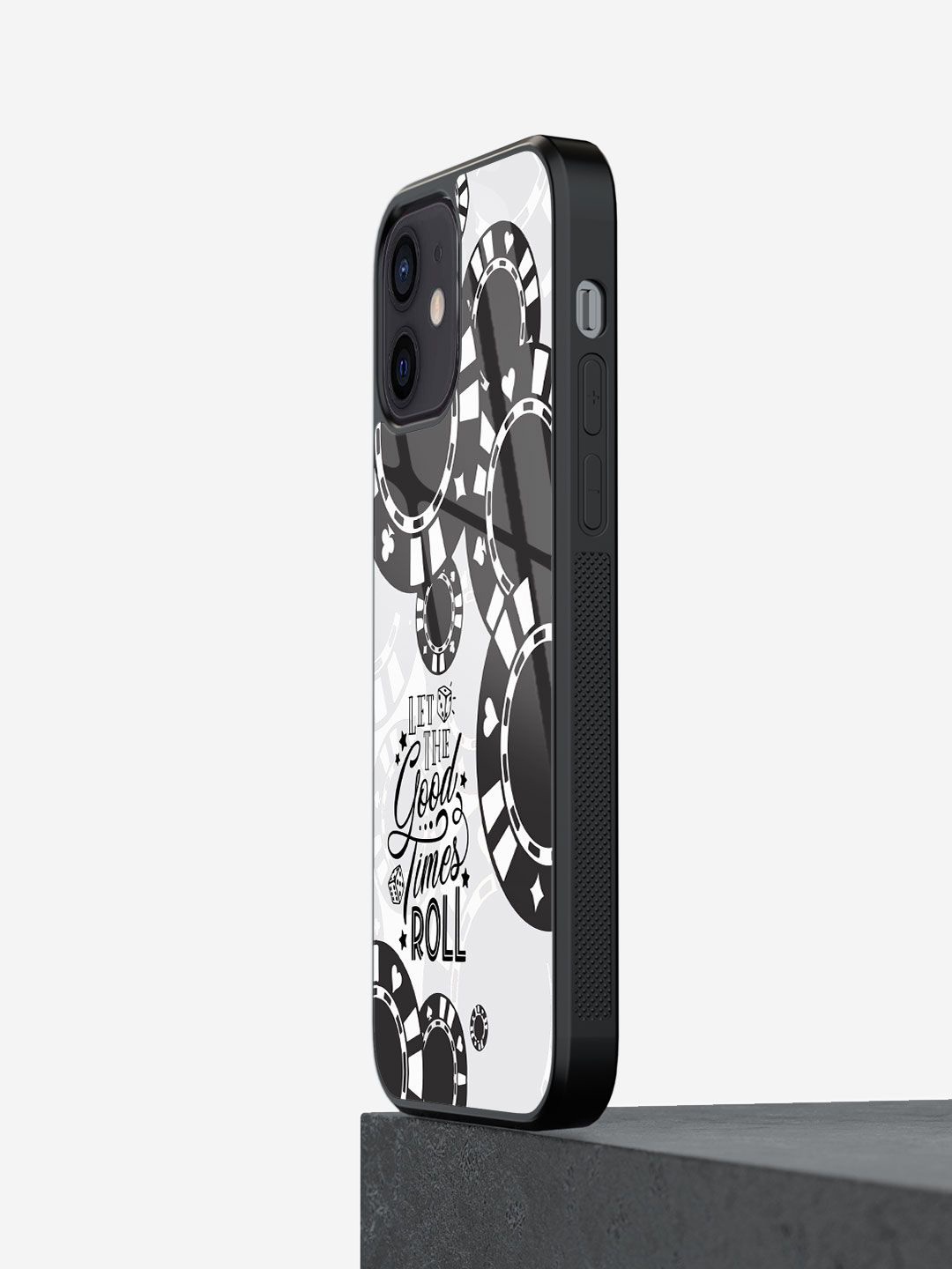 

macmerise Abstract Printed iPhone 12 Mini Back Case Mobile Accessories, White