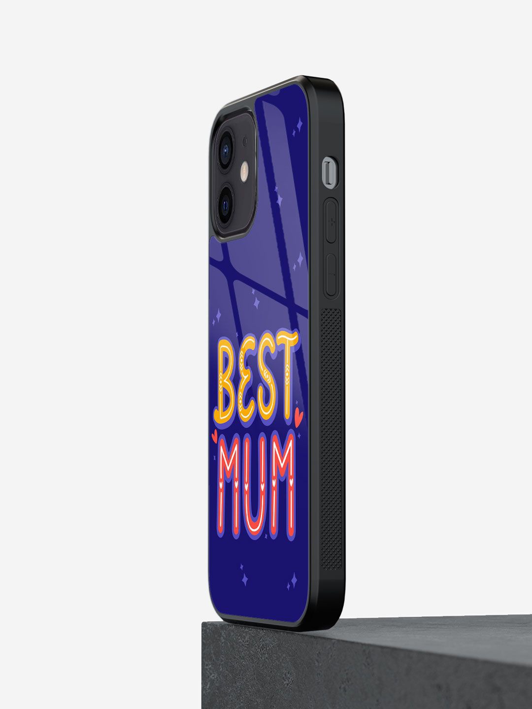 

macmerise Typography Printed iPhone 12 Mini Back Case Mobile Accessories, Blue
