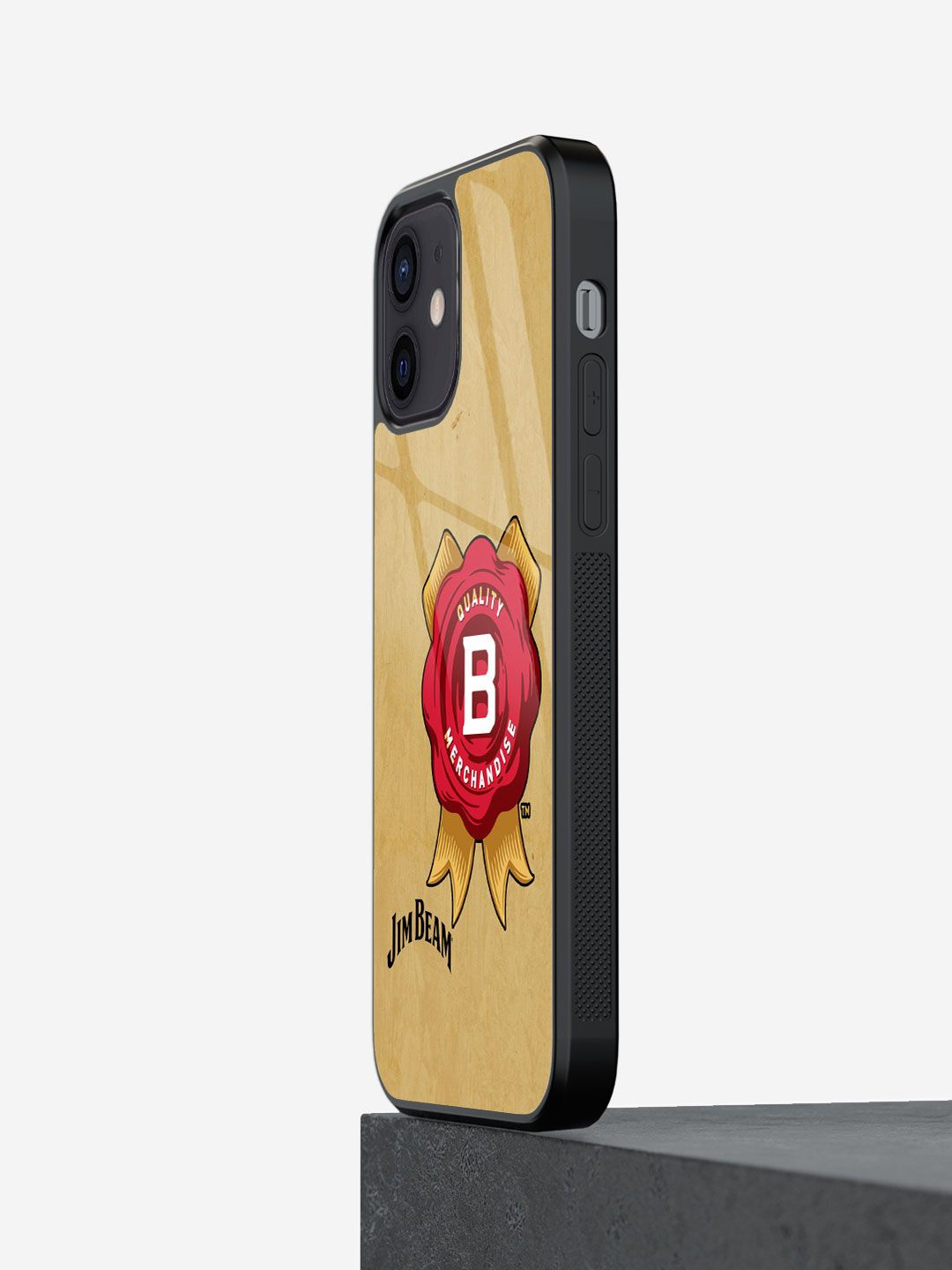 

macmerise Typography Printed iPhone 12 Mini Back Case Mobile Accessories, Gold