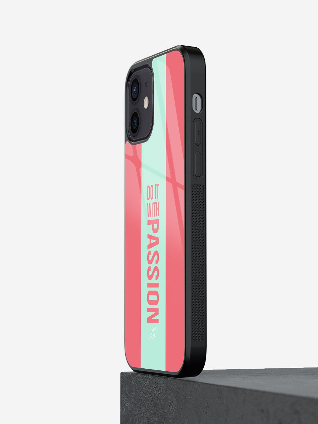 

macmerise Typography Printed iPhone 12 Mini Back Case Mobile Accessories, Pink