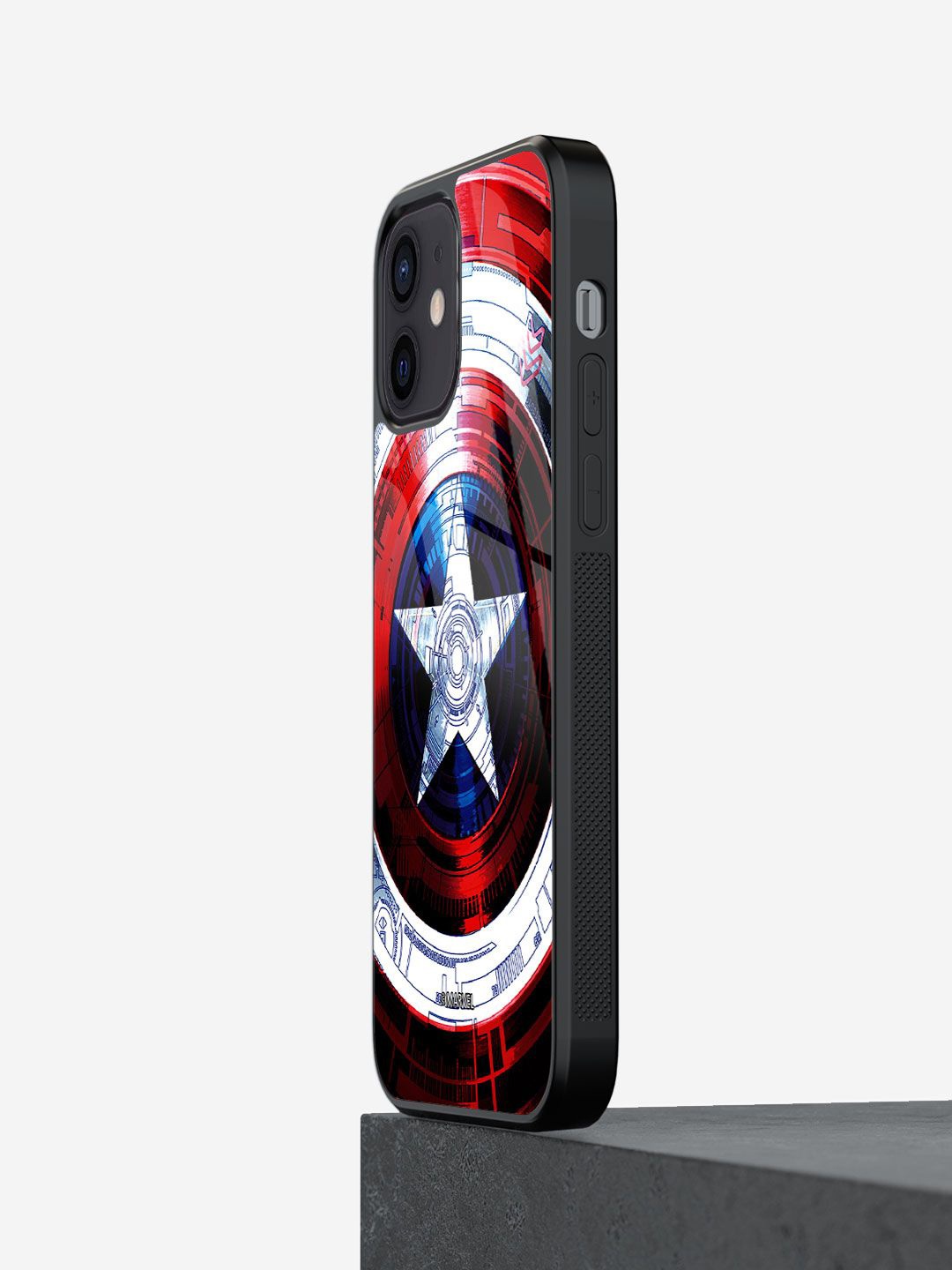 

macmerise Superhero Printed iPhone 12 Mini Back Case Mobile Accessories, White
