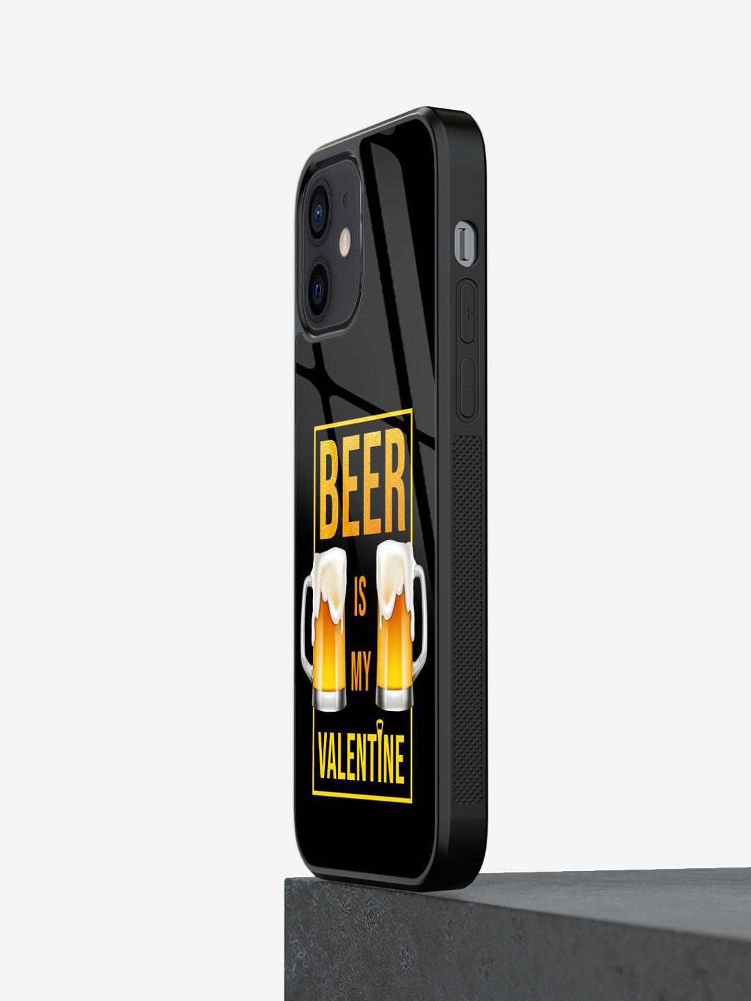 

macmerise Typography Printed iPhone 12 Mini Back Case Mobile Accessories, Black