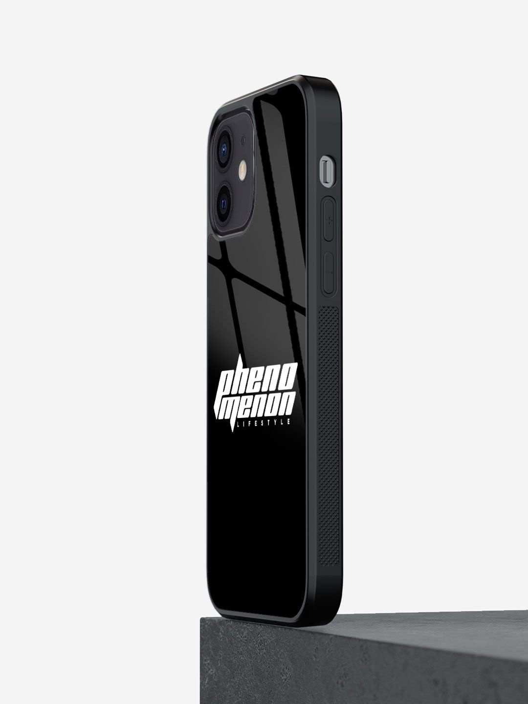 

macmerise Typography Printed iPhone 12 Mini Back Case Mobile Accessories, Black