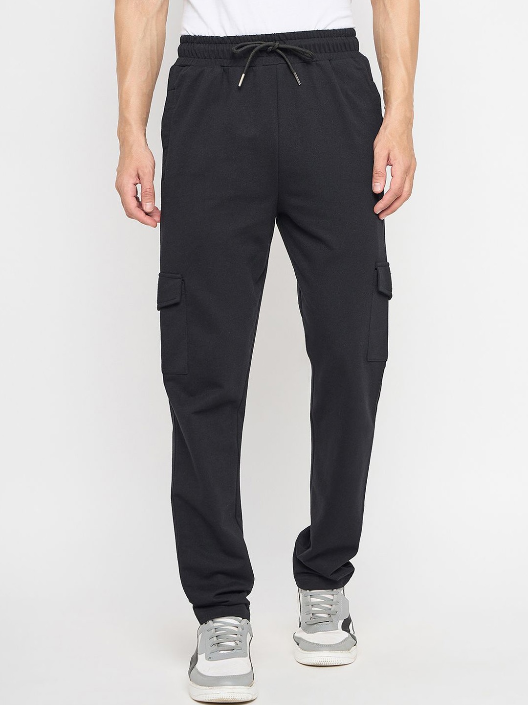 

Adobe Mid- Rise Regular Fit Track Pant, Black